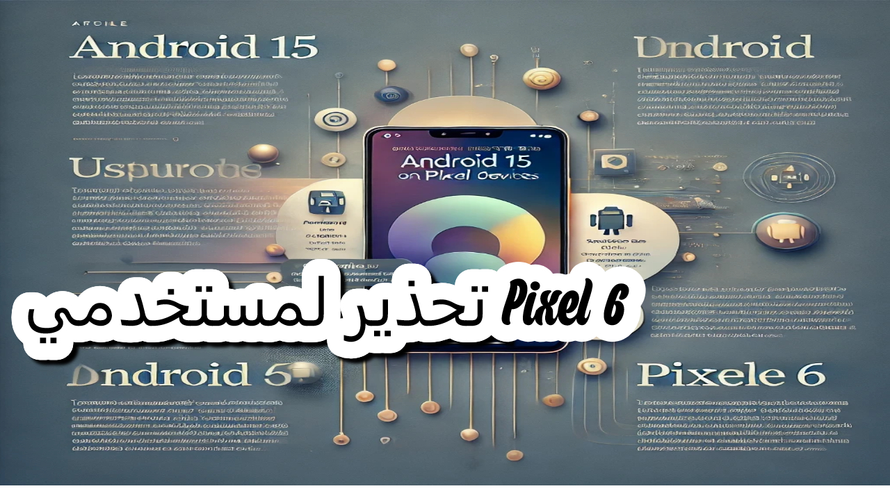 تحذير لمستخدمي Pixel 6.. مشاكل خطيرة بعد تحديث أندرويد 15 وجوجل تقدم هذه النصائح