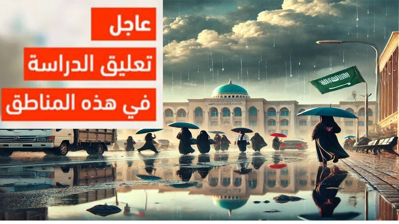 حرصًا على سلامة الطلاب.. تعليق الدراسة الحضورية اليوم في هذه المناطق بالسعودية وتحويلها عن بُعد