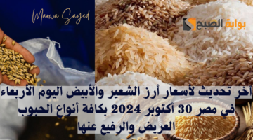 أسعار أرز الشعير في مصر 1 4