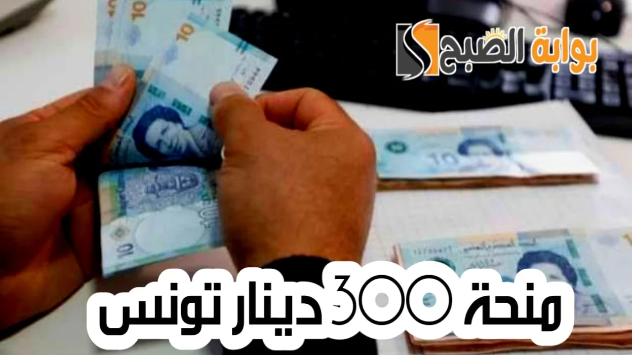 “سجل الآن”.. كيفية التسجيل على منحة 300 دينار تونسي والشروط المطلوبة للاستحقاق