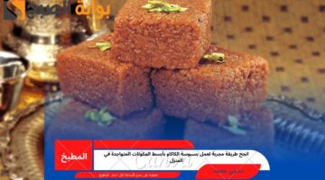 بسبوسة الكاكاو