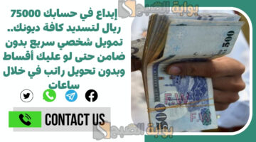 تمويل شخصي سريع بدون ضامن
