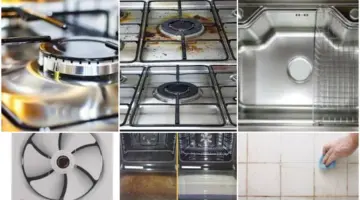 تنظيف حوائط المطبخ والبوتجاز1