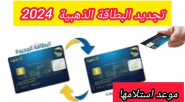 جددها الان الكترونيا. رابط تجديد البطاقة الذهبية 2024 بالجزائر وأهم شروط تجديد البطاقة عبر poste.dz