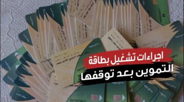 حقيقة تفعيل البطاقات التموينية بعد توقفها
