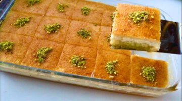 خطوات تحضير البسبوسة بالحليب المكثف