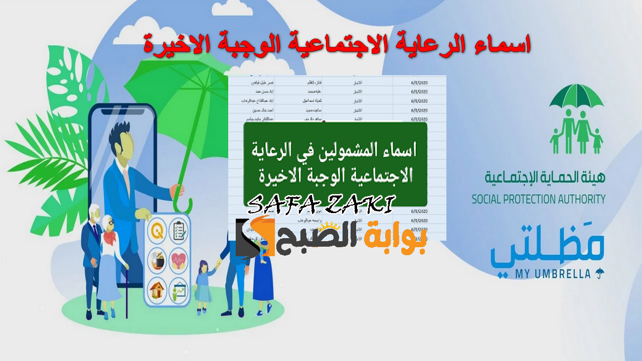 العمل العراقية “molsa.gov.iq” رابط تحميل أسماء الرعاية الاجتماعية الوجبة الأخيرة 2024 منصة مظلتي