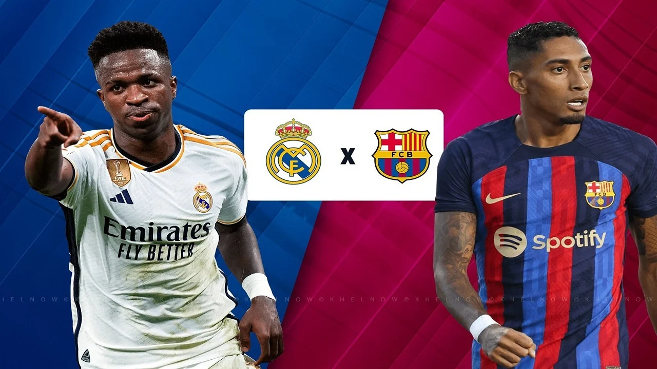 RMA VS FCB .. القنوات الناقلة لمباراة ريال مدريد وبرشلونة كلاسيكو في الدوري الاسباني 2024 - 2025 2 RMA VS FCB .. القنوات الناقلة لمباراة ريال مدريد وبرشلونة كلاسيكو في الدوري الاسباني 2024 – 2025