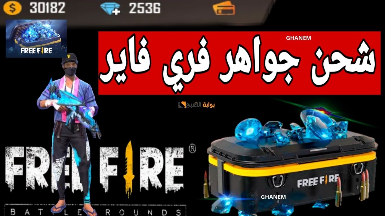 خدلك 2420 جوهرة بضغطة زر.. شحن جواهر فري فاير FREE FIRE DIAMONDS 2024 بطريقة مضمونة 100% عبر جارينا GARENA “هتسيطر عاللعبة وتبقى الملك”