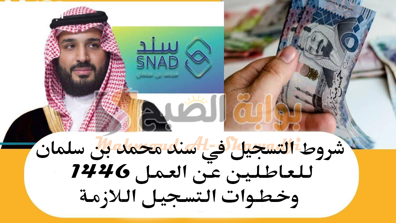 “قدم الآن”.. شروط التسجيل في سند محمد بن سلمان للعاطلين عن العمل 1446 وخطوات التسجيل اللازمة
