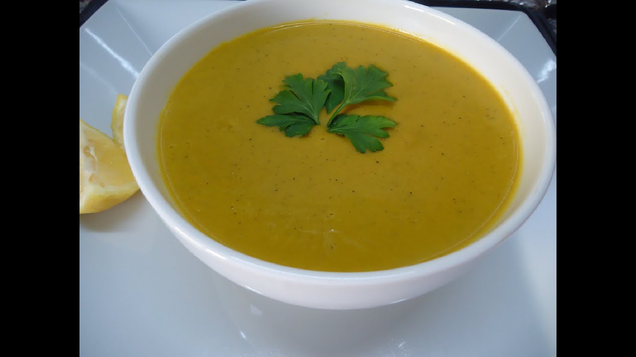 طريقة اعداد شوربة العدس بالخضروات بطريقة صحيه وشهية و غير مكلفه