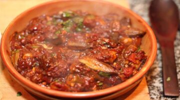 طاجن البامية