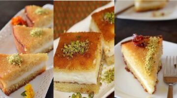 طريقة تحضير البسبوسة العادية بالزبادي