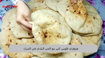 طريقة عمل الخبز البلدي