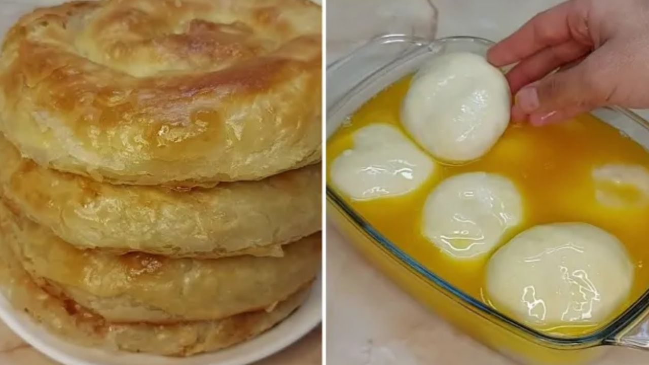 طريقة عمل الفطير المشلتت بنص كيلو دقيق هتعملك كمية كبيرة من عمايل ايديكي