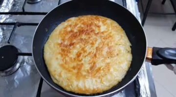 طريقة عمل الفطير المشلتت في الطاسة