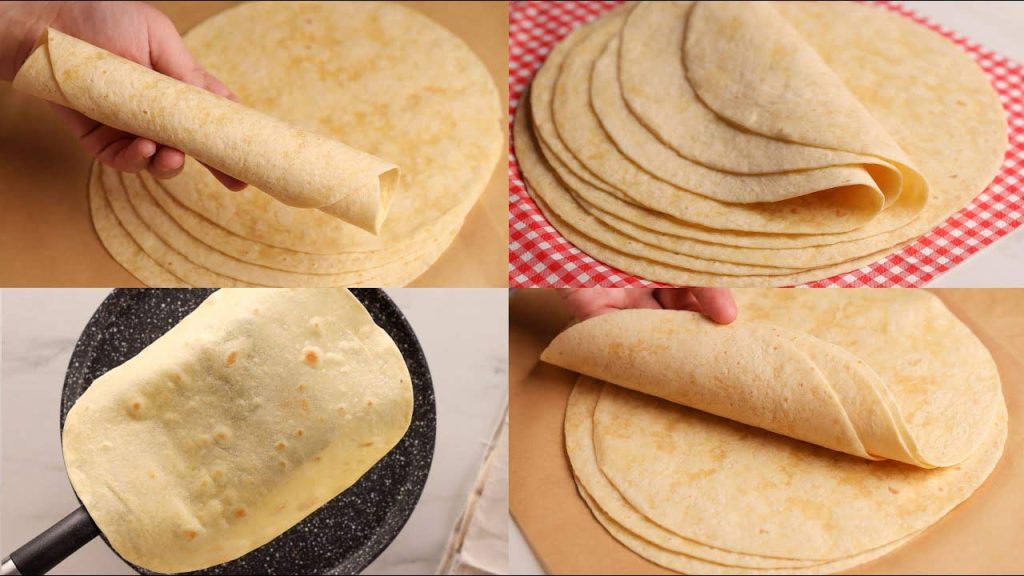 بمكونات سهلة وبسيطة.. خبز التورتيلا صاحب الطعم الرائع والفريد لعمل الذ واطعم الحشوات في المنزل