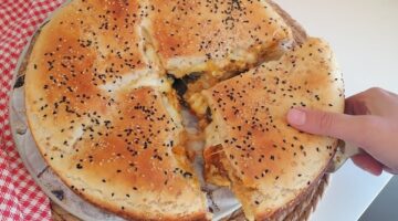 طريقة عمل فطيرة الدجاج المنزل