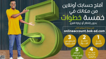 فتح حساب بنك الخرطوم اونلاين للمغتربين