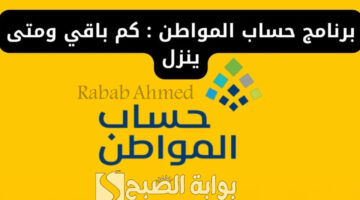 كم باقي على حساب المواطن