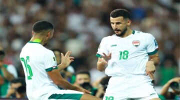 لعبة العراق وفلسطين