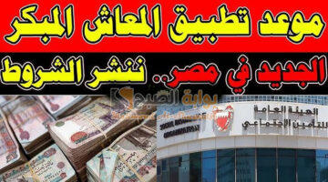موعد تطبيق قرار المعاش المبكر الجديد 2024 والشروط المطلوبة