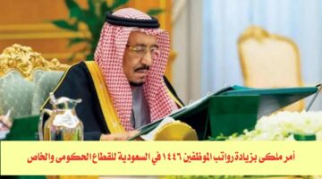 وزارة المالية تحسم جدل زيادة رواتب الموظفين 1446 لشهر أكتوبر 2024 بأمر ملكي