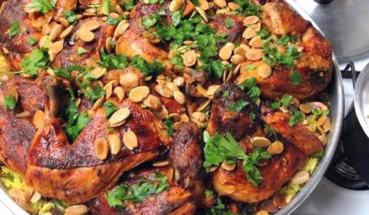 طريقة عمل منسف  الدجاج الأردني بكل سهولة