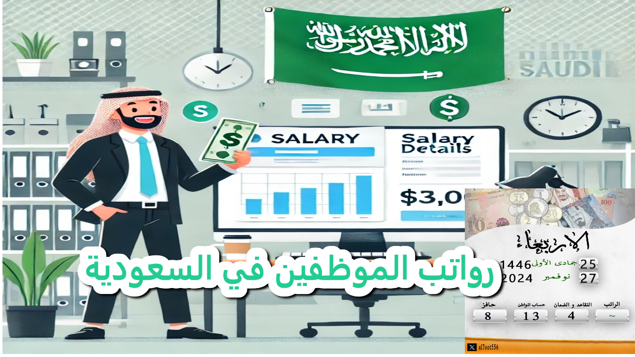 اليوم .. رواتب الموظفين في السعودية مع بيان لأهم ما استقرت عليه مؤخرا