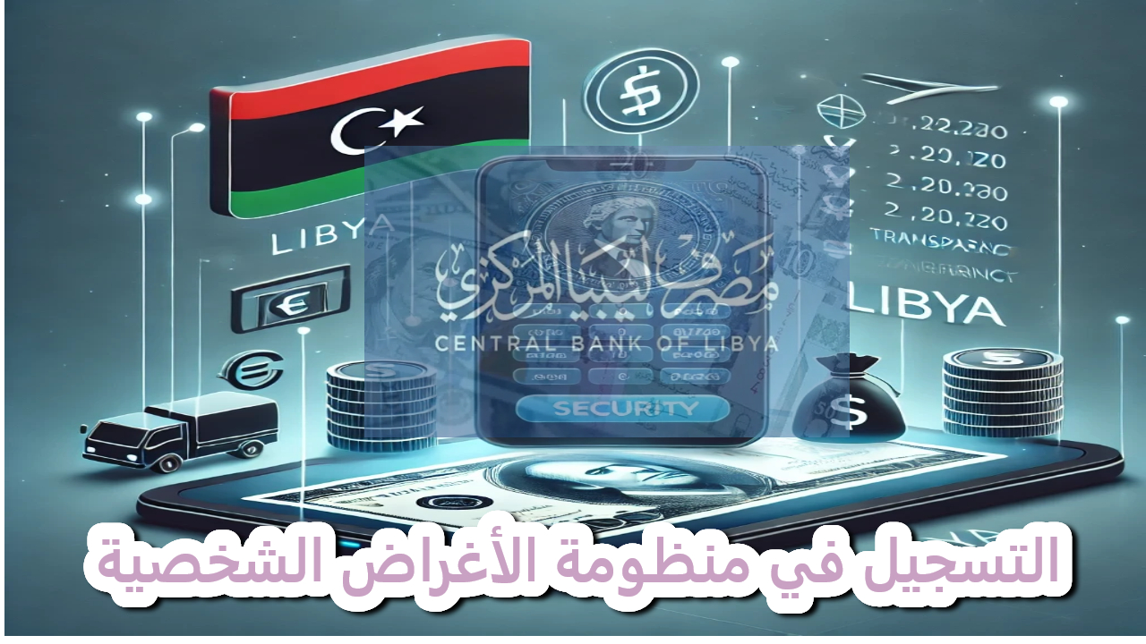 فرصة تنظيمية رائدة “fcms.cbl.gov.ly” .. التسجيل في منظومة الأغراض الشخصية بمصرف ليبيا المركزي