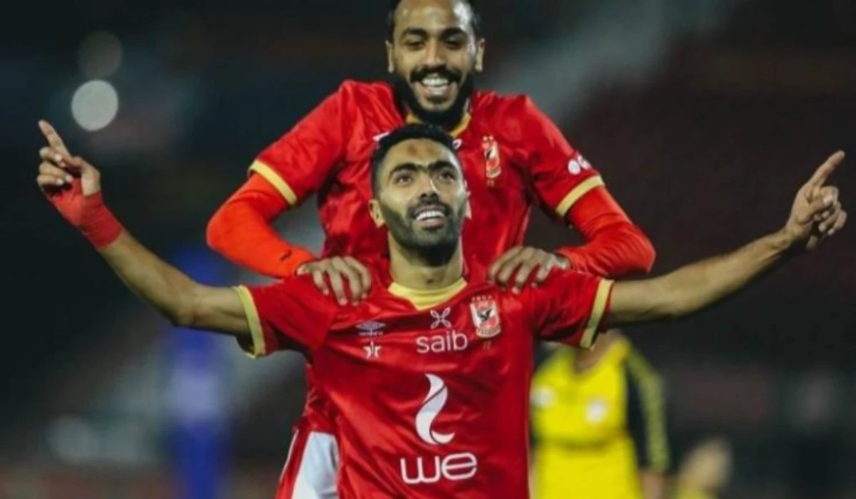 الأهلي ضد الاتحاد السكندري.. كهربا وبيرسي تاو والشحات يقودان كتيبة الهجوم المتوقع للمارد الأحمر وسط غياب وسام أبو علي 2 الأهلي ضد الاتحاد السكندري.. كهربا وبيرسي تاو والشحات يقودان كتيبة الهجوم المتوقع للمارد الأحمر وسط غياب وسام أبو علي