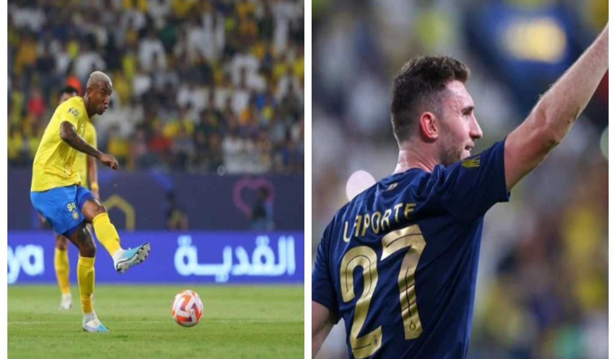 "فرحة جماهير العالمي".. النصر السعودي يستعيد النجمين تاليسكا ولابورت قبل مواجهة ضمك بدوري روشن 2 “فرحة جماهير العالمي”.. النصر السعودي يستعيد النجمين تاليسكا ولابورت قبل مواجهة ضمك بدوري روشن