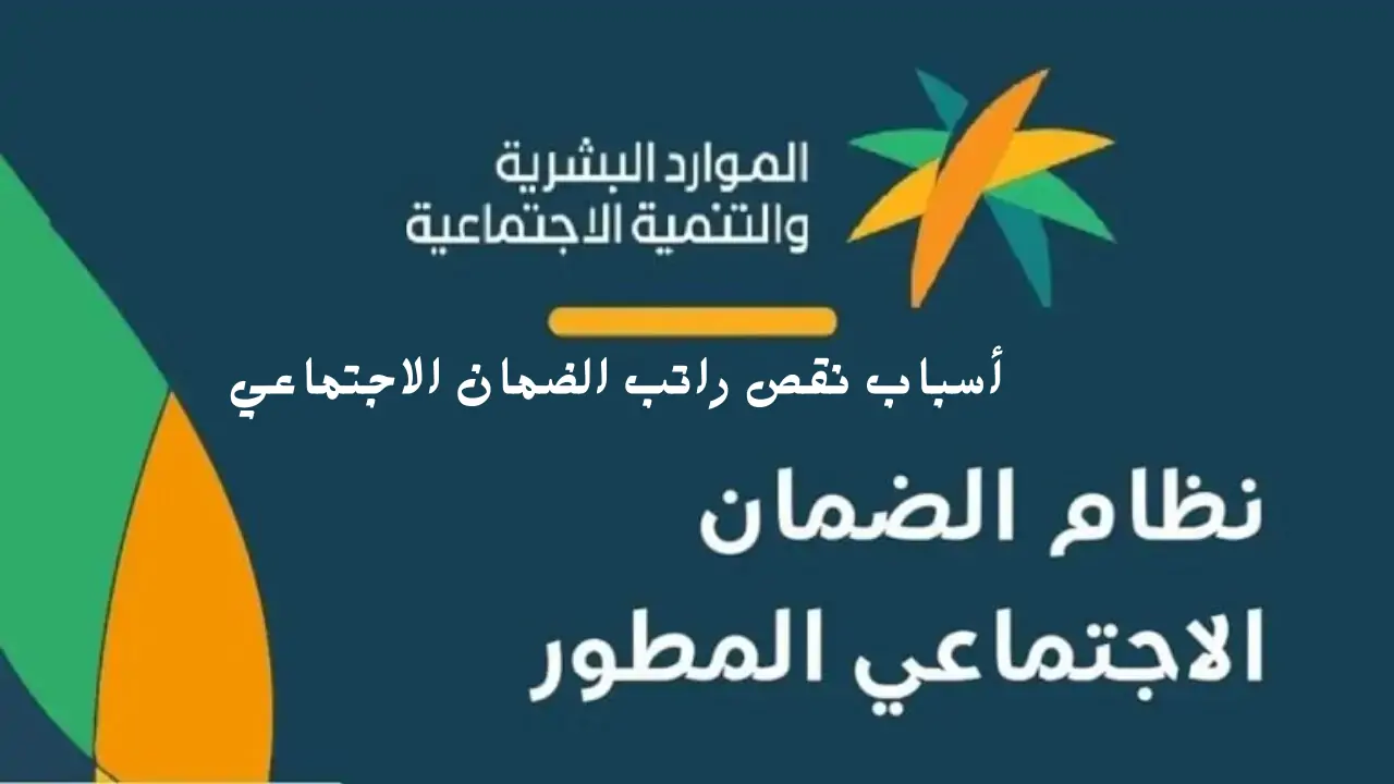 بعد الإيداع.. ما هيأسباب نقص راتب الضمان الاجتماعي وطريقة إرسال شكوي إلى البرنامج؟.. وزارة الموراد البشرية توضح 2 بعد الإيداع.. ما هيأسباب نقص راتب الضمان الاجتماعي وطريقة إرسال شكوي إلى البرنامج؟.. وزارة الموراد البشرية توضح