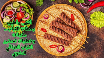 أشهى وأطيب وصفات الكباب. مكونات وخطوات تحضير الكباب العراقي المشوي