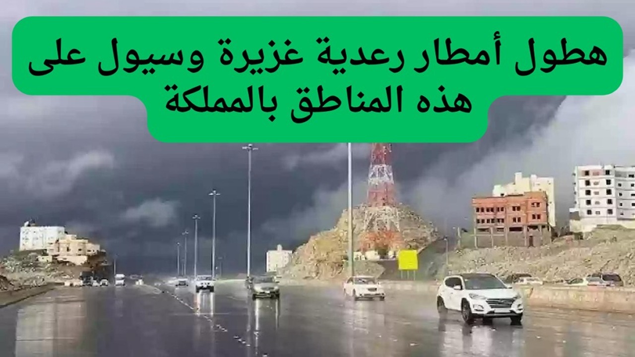 أمطار رعدية وسيول على 7 مناطق.. حالة الطقس في السعودية اليوم الأربعاء 6 نوفمبر 2024 4 أمطار رعدية وسيول على 7 مناطق.. حالة الطقس في السعودية اليوم الأربعاء 6 نوفمبر 2024