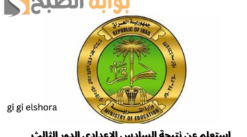 استعلم عن نتيجة السادس الإعدادي الدور الثالث