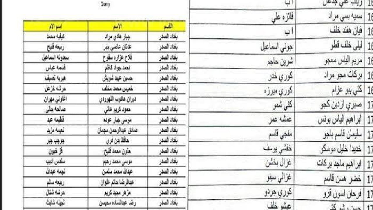 رابط أسماء المشمولين في الرعاية الاجتماعية (الوجبة الأخيرة) 2024 عموم محافظات العراق 5 رابط أسماء المشمولين في الرعاية الاجتماعية (الوجبة الأخيرة) 2024 عموم محافظات العراق