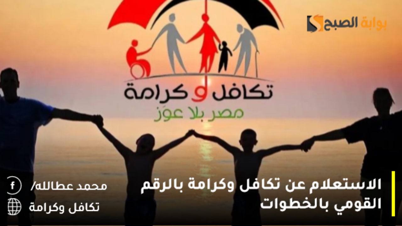 الاستعلام عن تكافل وكرامة بالرقم القومي بالخطوات 5 الاستعلام عن تكافل وكرامة بالرقم القومي بالخطوات