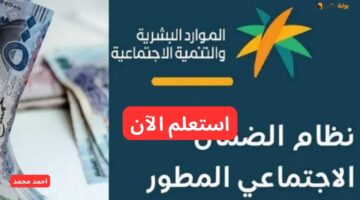 الاستعلام نتائج أهلية الضمان الاجتماعي لشهر ديسمبر 2024 بخطوات سهله