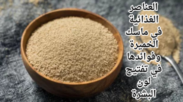 العناصر الغذائية في ماسك الخميرة وفوائدها في تفتيح لون البشرة