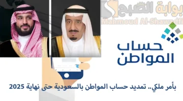 بأمر ملكي. تمديد حساب المواطن بالسعودية حتى نهاية 2025