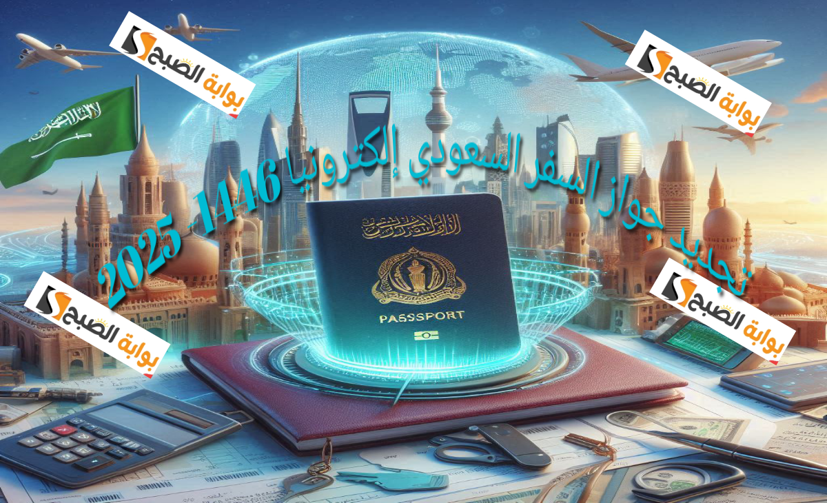 اسرع طريقة تجديد جواز السفر السعودي إلكترونيا 1446- 2025 واستلامه عبر البريد السعودي في لحظات