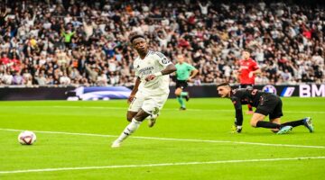 ترتيب هدافي الدوري الإسباني 2024 2025 بعد هاتريك فينيسوس جونيور ضد أوساسونا