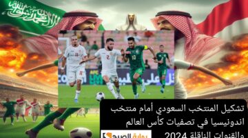 تشكيل المنتخب السعودي أمام منتخب اندونيسيا في تصفيات كأس العالم والقنوات الناقلة 2024