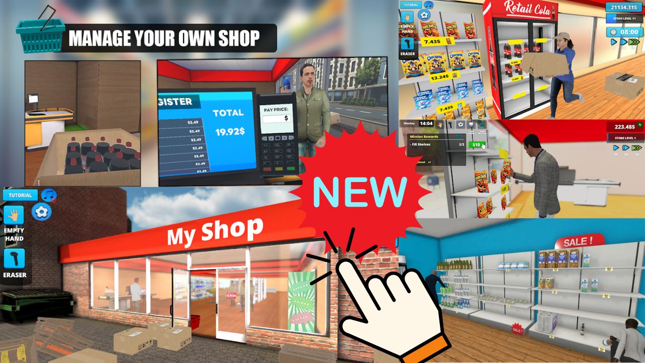 جرب تكون صاحب بيزنس.. تعرف علي تجربة إدارة متجر فريدة مع لعبة Retail Store Simulator على الجوال 5 جرب تكون صاحب بيزنس.. تعرف علي تجربة إدارة متجر فريدة مع لعبة Retail Store Simulator على الجوال
