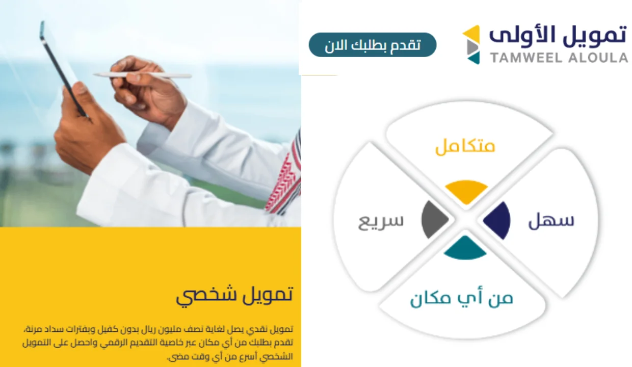 مميزات تمويل الاولي وأهم الأوراق المطلوبة للحصول عليه “تمويل يصل الى نصف مليون ريال”