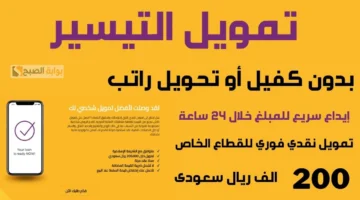 تمويل شركة التيسير