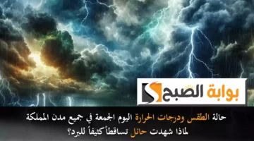 حالة الطقس ودرجات الحرارة اليوم الجمعة في جميع مدن المملكة. لماذا شهدت حائل تساقطاً كثيفاً للبرد؟