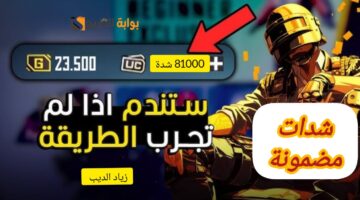 خطوات الحصول على شدات ببجي