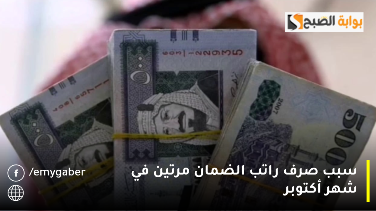 وش سبب صرف راتب الضمان مرتين 2024؟.. وزارة الموارد البشرية تكشف أسباب إيداع الراتب أكثر من مرة بالشهر